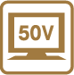 50Vプラズマテレビ